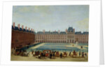 The Place Royale with the Royal Carriage, c.1655 by French School