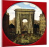 The Porte Saint-Denis by French School