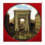 The Porte Saint-Denis by French School