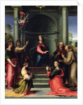 The Annunciation with Saints, 1515 by Fra Bartolomeo