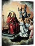 Coronation of the Virgin by Michiel Sittow