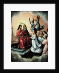 Coronation of the Virgin by Michiel Sittow