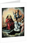 Coronation of the Virgin by Michiel Sittow
