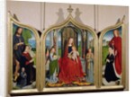 The Triptych of the Sedano Family, c.1495-98 by Gerard David