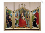 The Triptych of the Sedano Family, c.1495-98 by Gerard David