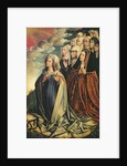 Mary the Mediator with Joanna the Mad and her entourage, right hand panel from an altarpiece by Colijn de Coter