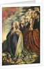 Mary the Mediator with Joanna the Mad and her entourage, right hand panel from an altarpiece by Colijn de Coter