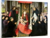 The Virgin and Child with St. James and St. Dominic Presenting the Donors and their Family, known as the Virgin of Jacques Floreins, c.1490 by Hans Memling
