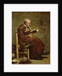 A Seated Old Man Reading, before 1797 by Jacques Henri Sablet