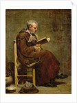 A Seated Old Man Reading, before 1797 by Jacques Henri Sablet
