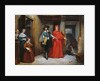 A Cardinal Looking for Ribera in his Studio in Naples, 1839 by Claude Jacquand