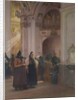 The End of Mass in Einsiedeln by Albert Pierre Dawant