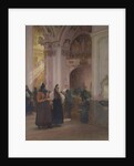 The End of Mass in Einsiedeln by Albert Pierre Dawant