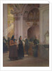 The End of Mass in Einsiedeln by Albert Pierre Dawant