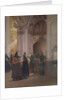 The End of Mass in Einsiedeln by Albert Pierre Dawant