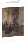 The End of Mass in Einsiedeln by Albert Pierre Dawant