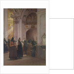 The End of Mass in Einsiedeln by Albert Pierre Dawant