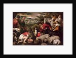Moses Striking Water from the Rock by Jacopo Bassano