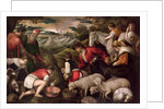 Moses Striking Water from the Rock by Jacopo Bassano