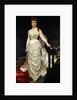 Portrait of Mademoiselle X, 1873 by Charles Emile Auguste Carolus-Duran