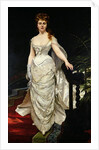 Portrait of Mademoiselle X, 1873 by Charles Emile Auguste Carolus-Duran