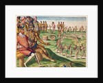 The Sacrifice of the First-Born Son by Jacques (1533-88) (after) Le Moyne