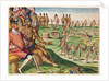 The Sacrifice of the First-Born Son by Jacques (1533-88) (after) Le Moyne