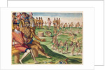 The Sacrifice of the First-Born Son by Jacques (1533-88) (after) Le Moyne