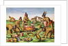 Preparations for a Feast by Jacques (after) Le Moyne