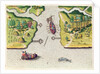The French Discover Two Other Rivers by Jacques Le Moyne