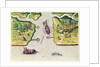The French Discover Two Other Rivers by Jacques Le Moyne