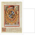 Coat of Arms by Theodor de Bry