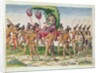 A Bride is Carried to the Chief by Jacques Le Moyne