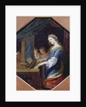 St. Cecilia Playing the Organ by Jacques Stella