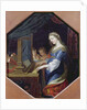 St. Cecilia Playing the Organ by Jacques Stella