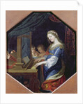 St. Cecilia Playing the Organ by Jacques Stella