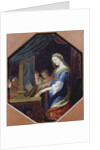 St. Cecilia Playing the Organ by Jacques Stella