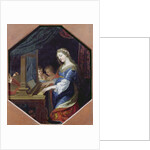 St. Cecilia Playing the Organ by Jacques Stella