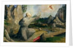 St. Francis of Assisi Receiving the Stigmata, 1537 by Domenico Beccafumi