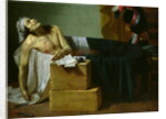 The Death of Marat, 1793 by Joseph Roques
