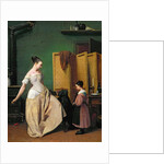 Woman at her Toilet, 1835 by Ferdinand Wachsmuth