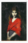 Portrait of a Young Girl, The Shiverer by Jean-Jacques Henner