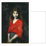 Portrait of a Young Girl, The Shiverer by Jean-Jacques Henner