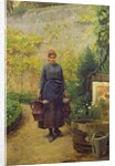 Woman with Watering Cans by Louis Emile Adan