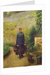 Woman with Watering Cans by Louis Emile Adan