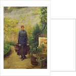 Woman with Watering Cans by Louis Emile Adan