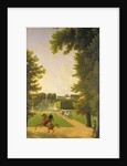 Promenade of Napoleon I and Marie-Louise in the Parc de Saint-Cloud in 1810 by Jean and Vernet Antoine Bidauld