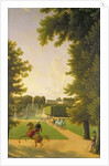 Promenade of Napoleon I and Marie-Louise in the Parc de Saint-Cloud in 1810 by Jean and Vernet Antoine Bidauld
