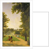 Promenade of Napoleon I and Marie-Louise in the Parc de Saint-Cloud in 1810 by Jean and Vernet Antoine Bidauld