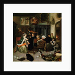 The Dissolute Household, 1668 by Jan Havicksz. Steen